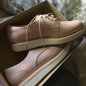 light baby pink platforms